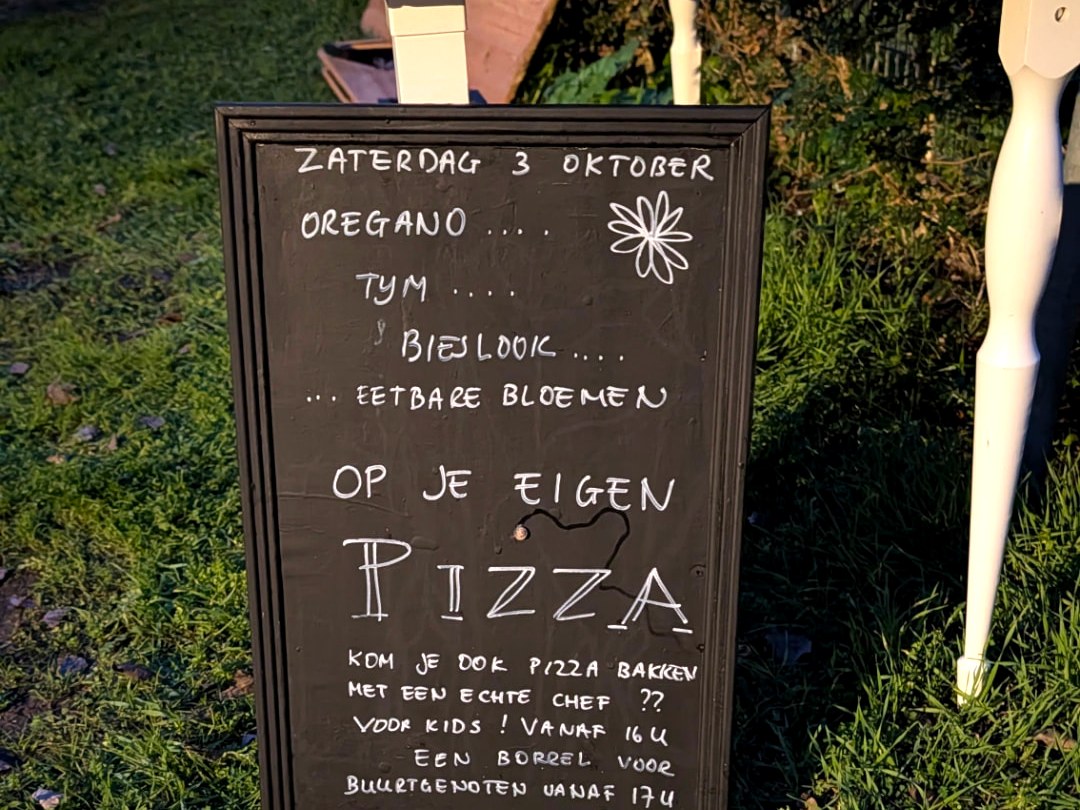 Pizza voor jou in Bentveld